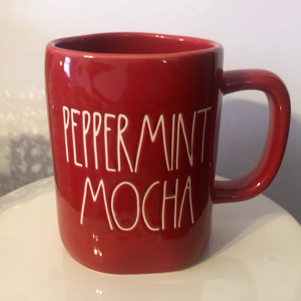 Rae Dunn peppermint mocha mug